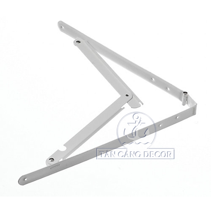 Bộ ke gập sắt sơn tĩnh điện 20x20 cm - Ảnh 4