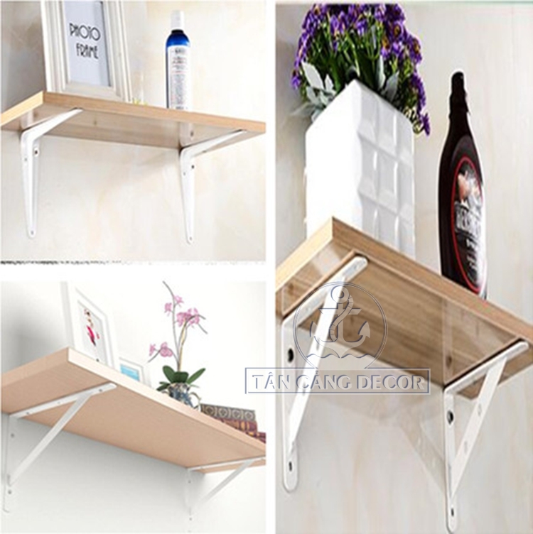 Bộ ke gập sắt sơn tĩnh điện 20x20 cm - Ảnh 9