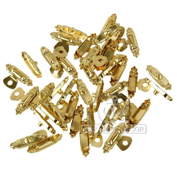 Alternative view of Khoá hộp 11 Cổ Điển màu vàng ánh kim - KT:2.6cm