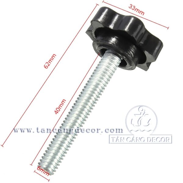 Alternative view of Núm Khóa Vặn M6 x 40 mm