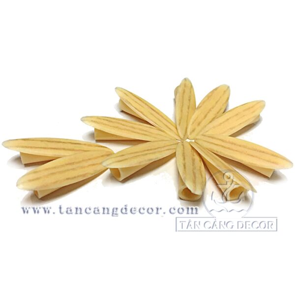 100 cái Chốt che lỗ khoan chéo - kem vân gỗ