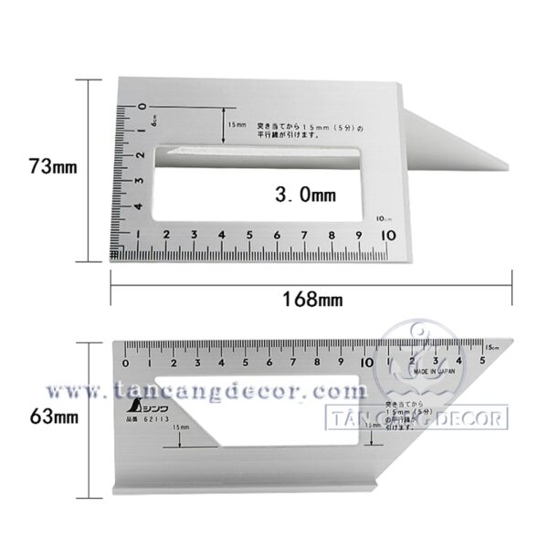 Thước Lấy Góc SHINWA 62113 - Ảnh 5