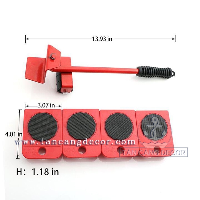 Bộ Dụng Cụ Hỗ Trợ Di Chuyển Đồ Đạc TAKA - Ảnh 4