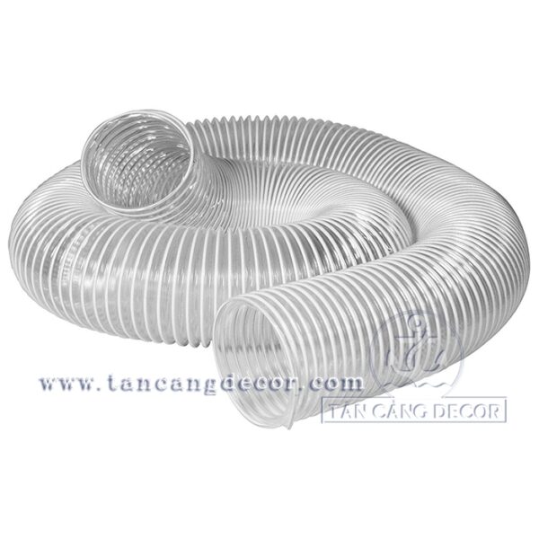 Ống Dẫn Hút Bụi Lõi Thép Phi 100 - 1 Mét - Ảnh 3