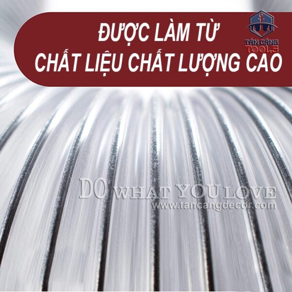 Ống Dẫn Hút Bụi Lõi Thép Phi 100 - 1 Mét - Ảnh 6