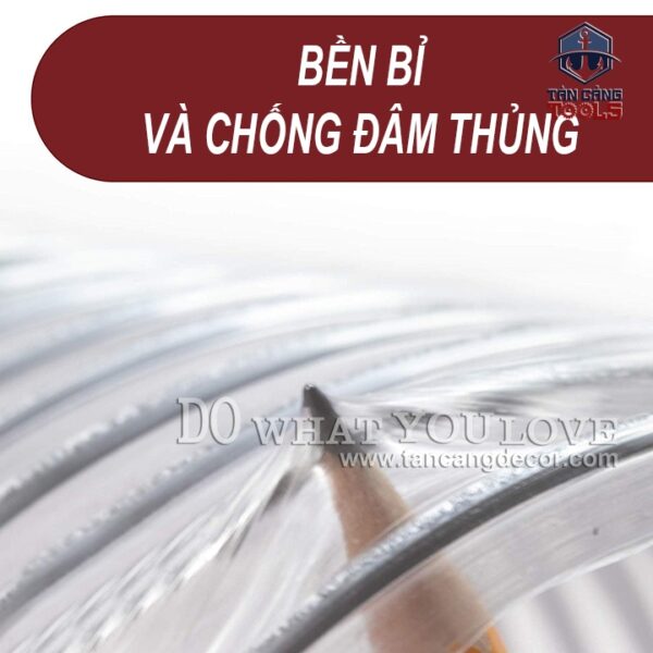 Ống Dẫn Hút Bụi Lõi Thép Phi 100 - 1 Mét - Ảnh 9