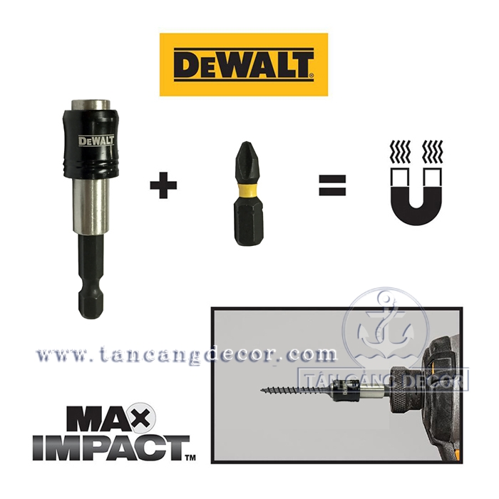 ComBo Đầu Nối Bắt Vít DeWalt - Mũi Bắt Vít PH2 25 mm