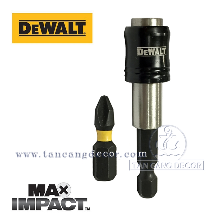 ComBo Đầu Nối Bắt Vít DeWalt - Mũi Bắt Vít PH2 25 mm - Ảnh 3