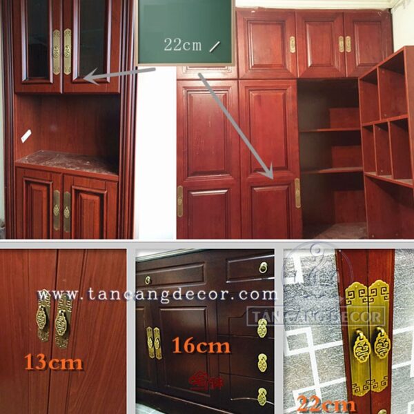 Alternative view of Tay Kéo 29 mạ đồng màu vàng kim - KT: 22cm