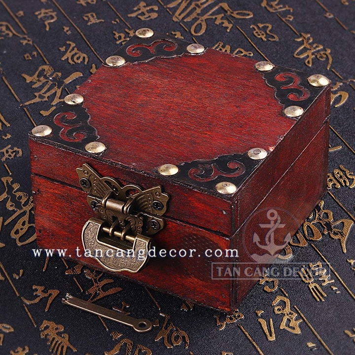 Khóa hộp 27 Hình bướm xuân + Ổ khóa - KT : 4.5cm - Ảnh 5