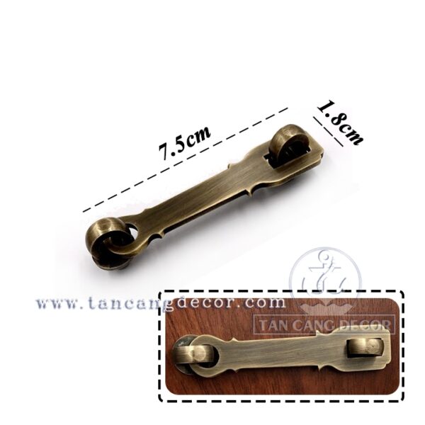 Chốt Khóa Cổ Điển 29 - KT : 7.5 Cm