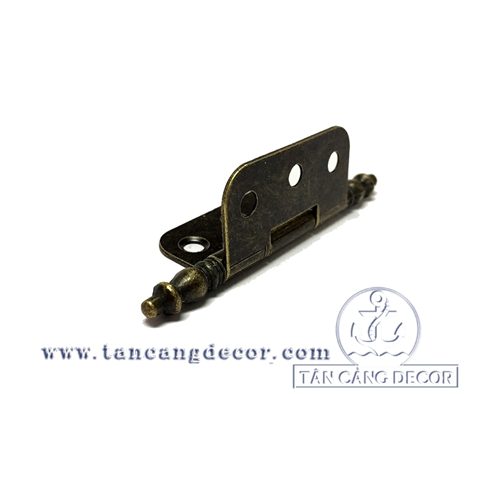 2 Bản lề gập 16 Cổ Điển Màu Đồng Sẫm – KT:7cm - Ảnh 4