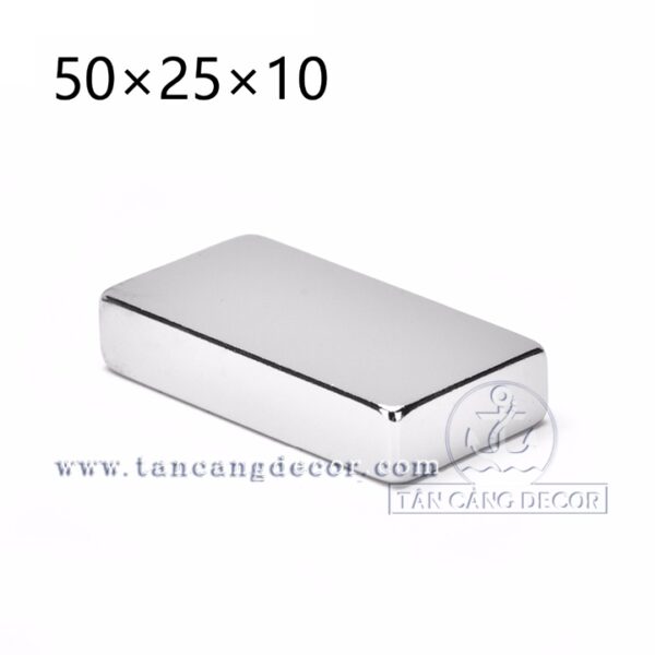 Nam Châm thanh 50 x 25 x 10 mm