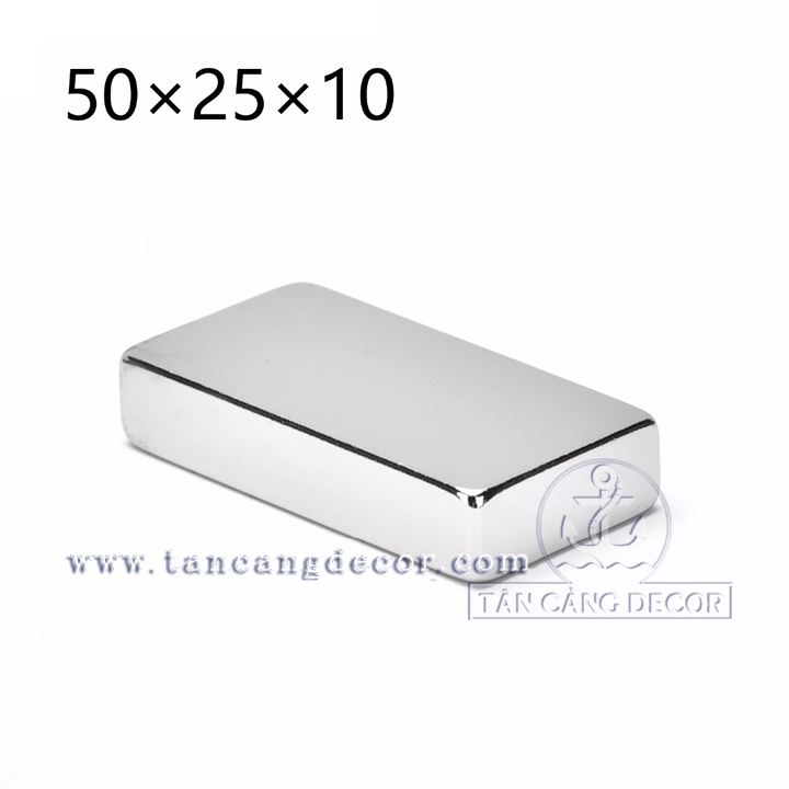 Nam Châm thanh 50 x 25 x 10 mm
