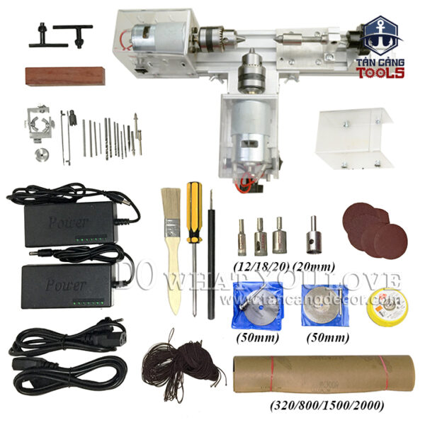 Alternative view of Máy Tiện Hạt Chuỗi 2 Môtơ Mini BRIED - B12