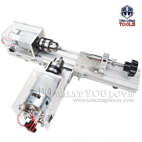 Máy Tiện Hạt Chuỗi 2 Môtơ Mini BRIED - B12 - Ảnh 3