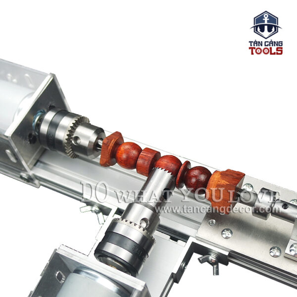 Máy Tiện Hạt Chuỗi 2 Môtơ Mini BRIED - B12 - Ảnh 4
