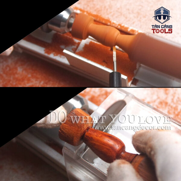 Máy Tiện Hạt Chuỗi 2 Môtơ Mini BRIED - B12 - Ảnh 7