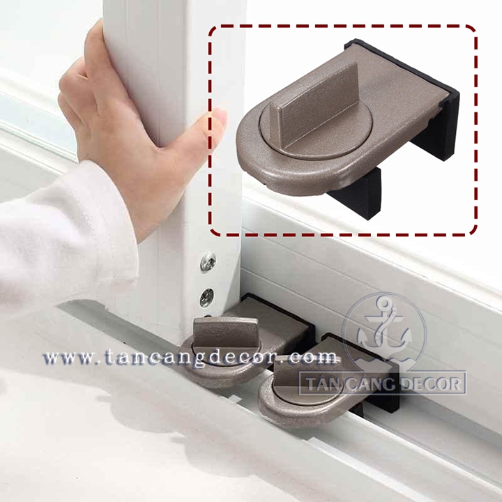 Bộ Khóa Cửa Nhôm Tiện Dụng