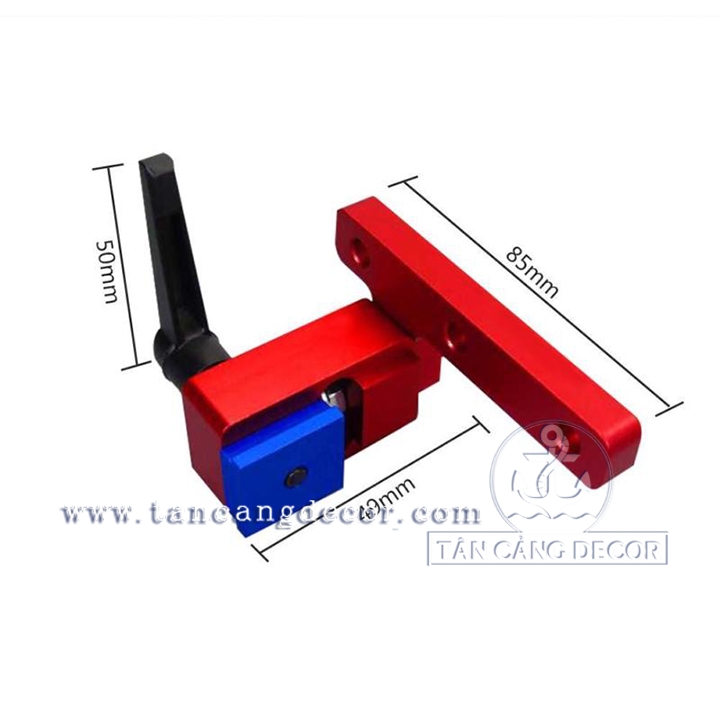 Bộ cử chặn gỗ Cao Cấp dùng cho Thanh nhôm trượt 45mm - Ảnh 2