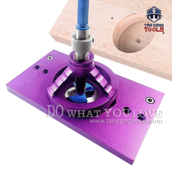 Bộ dưỡng khoan bản lề bật nhôm đúc
