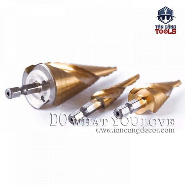 Bộ 3 Mũi Khoan Tháp Đuôi Chuôi Lục - Ảnh 5