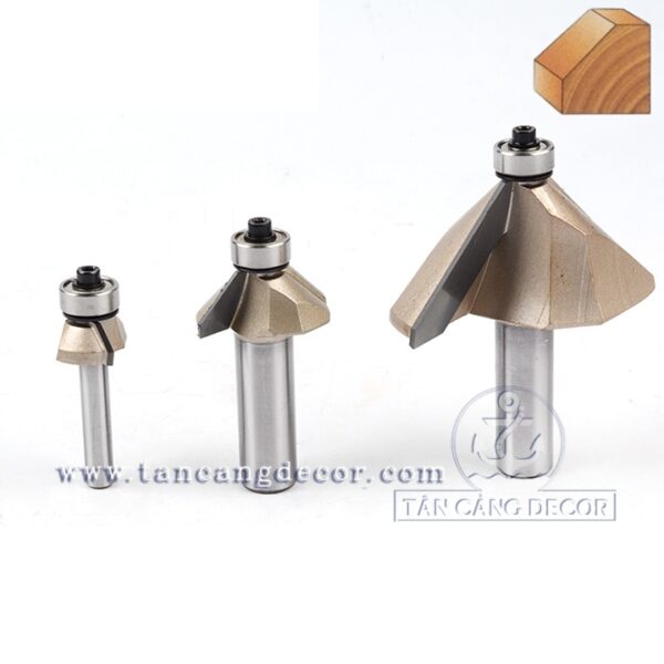 Alternative view of Mũi Router Arden Vát 45 Độ 34.9 mm Cốt 12.7 mm Arden 0209