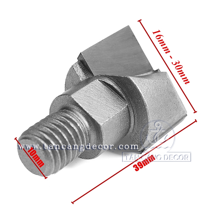Mũi Phay Dành Cho Bộ dụng cụ phay khóa cửa (nhiều kích thước) - Ảnh 3
