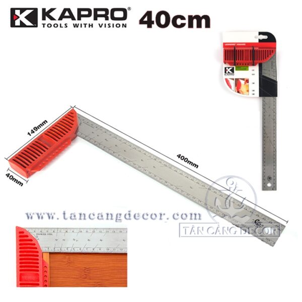 Thước Đo Vuông Cao Cấp Kapro 309 40 cm