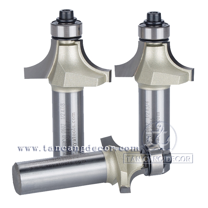 Mũi Router Arden Bo Góc R17.5 Cốt 12.7 mm Arden 0602 Corner Round Bit - Ảnh 4