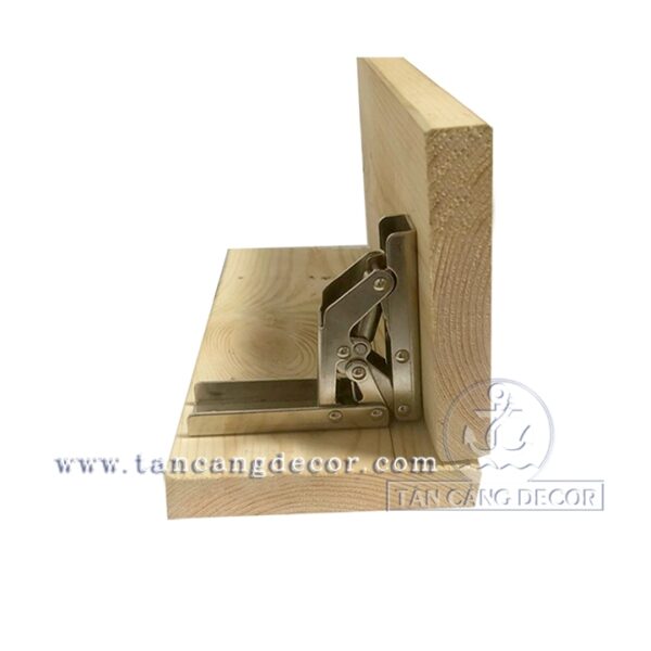 Alternative view of 1 Cặp Bản Lề Bật Thẳng 90 sang 180 Độ Mil Hardware