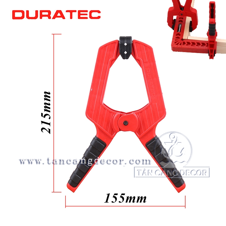 Kẹp Nhanh Chữ A DURATEC Độ Mở 10 Cm