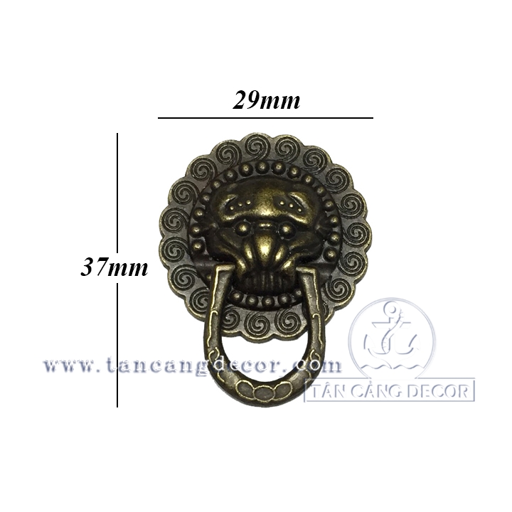 Chốt kéo 38 hình kì lân - KT:3.7cm