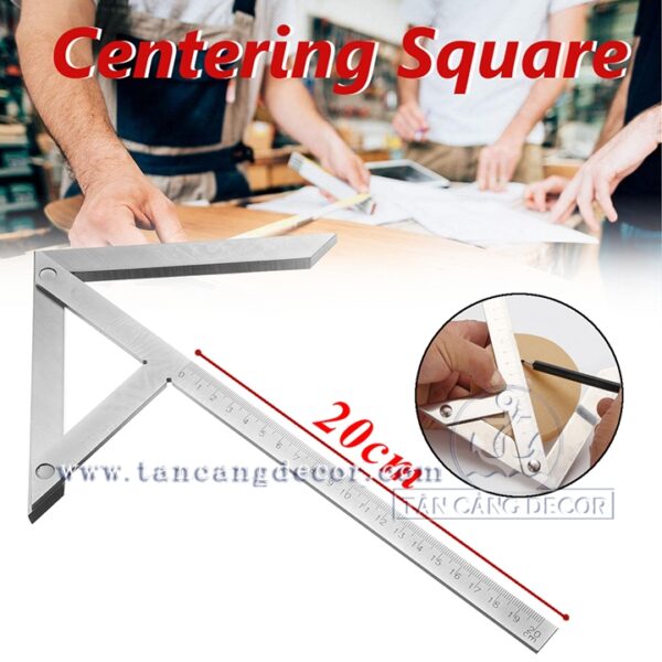 Thước Vuông Đo Tâm 200 x 150 mm