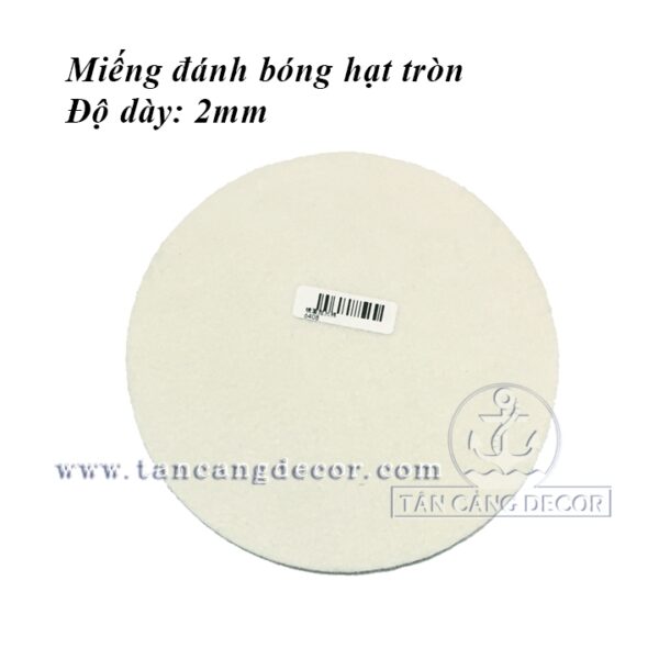 Bông xốp đánh bóng hạt tròn - 2 Miếng