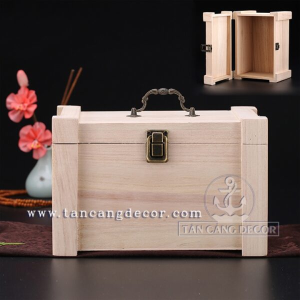 2 Khóa hộp Đơn Cổ điển size lớn 36 – KT:3.8cm - Ảnh 7