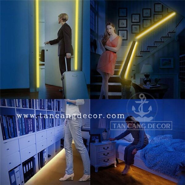 Đèn led đôi cảm biến nhiệt + hẹn giờ tự động - Ảnh 8