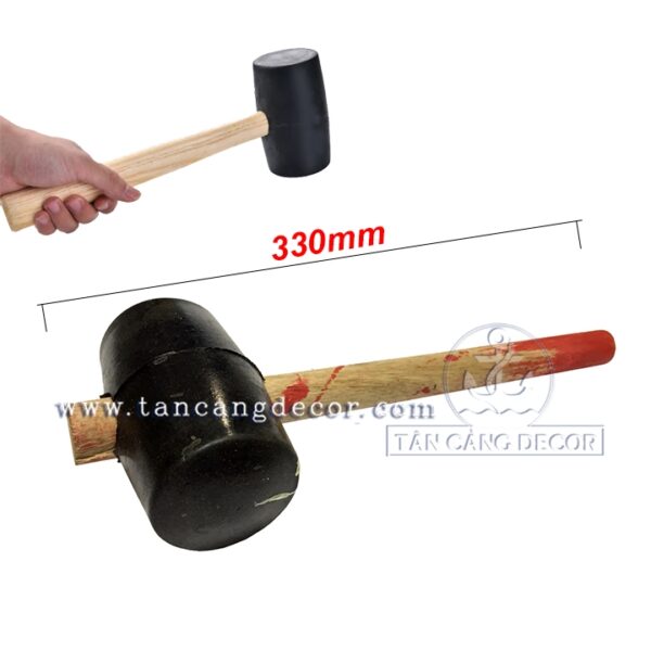 Búa cao su cầm tay