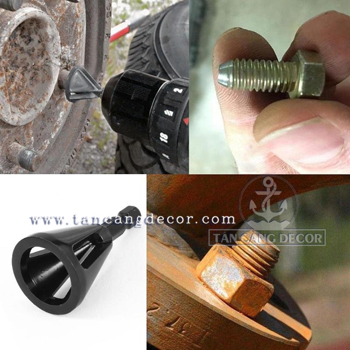 Mũi phá ren ngoài bulong 8 - 19 mm - Ảnh 6
