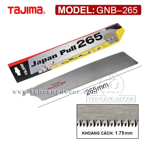 Lưỡi cưa thay thế Tajima GNC 265