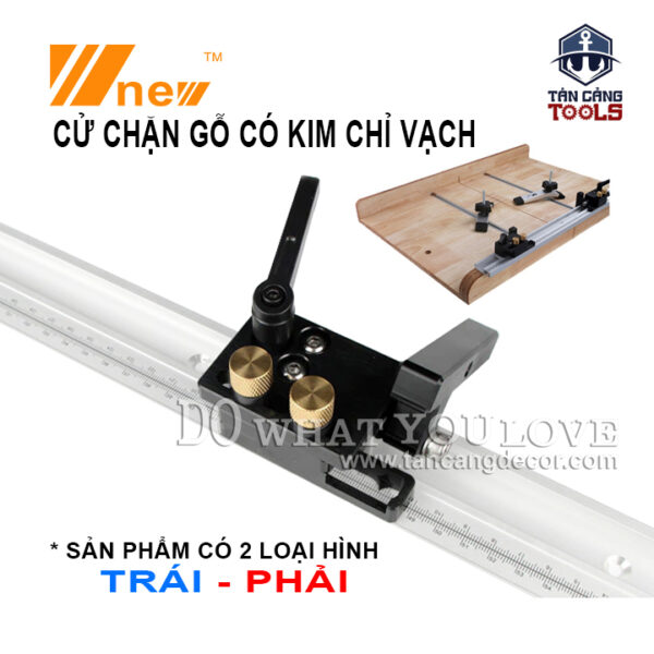 Bộ Cử Chặn Gỗ Wnew Có Kim Chỉ Vạch