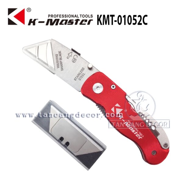 Dao rọc cáp K Master KMT 01052C kèm 10 lưỡi dao