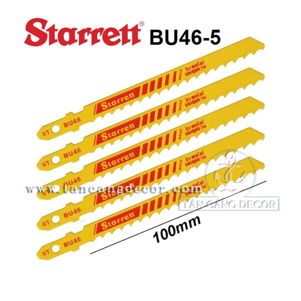 Bộ lưỡi cưa lọng gỗ Starrett BU46-5