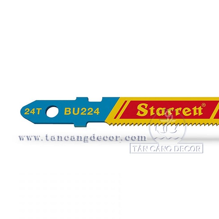 Bộ lưỡi cưa lọng kim loại Starrett BU224-5 - Ảnh 3