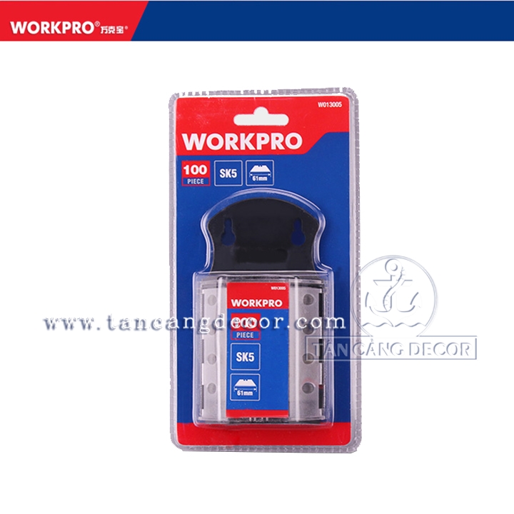 Combo 100 Lưỡi dao rọc cáp SK5 Workpro W013005 - Ảnh 7