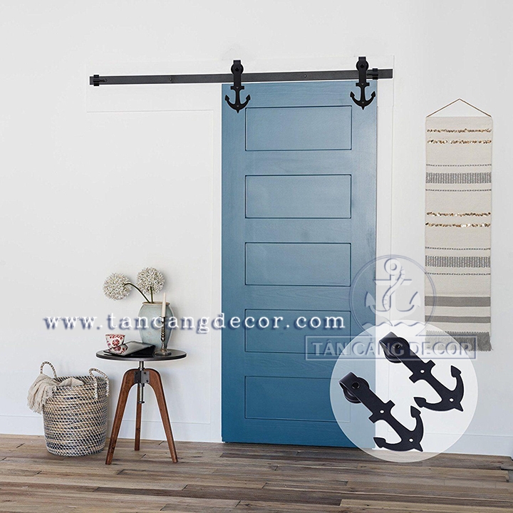 Phụ kiện Cửa Lùa Barn Door Hình Mỏ Neo - Ảnh 7