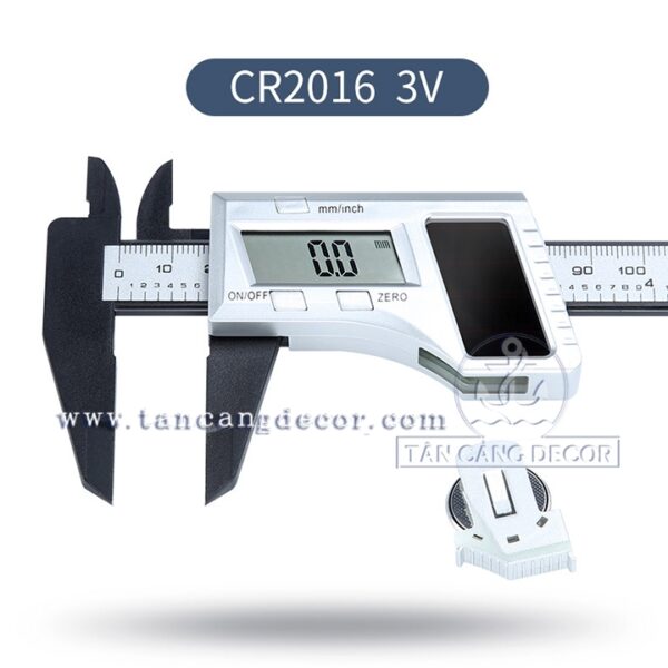 Alternative view of Thước kẹp điện tử năng lượng kép Syntek CR2016 150 mm