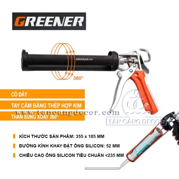 Súng silicon GREENER GR107