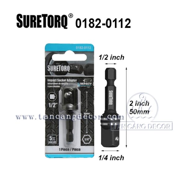 Đầu Chuyển Bulong SureTorq 1-2 Inches