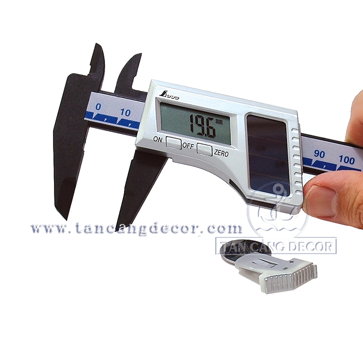 Thước kẹp điện tử năng lượng kép Shinwa CR2016 150 mm - Ảnh 5